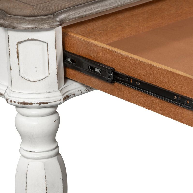 Liberty Furniture Magnolia Manor Accent Vanity Desk/Night Stand in Antique White image number 5