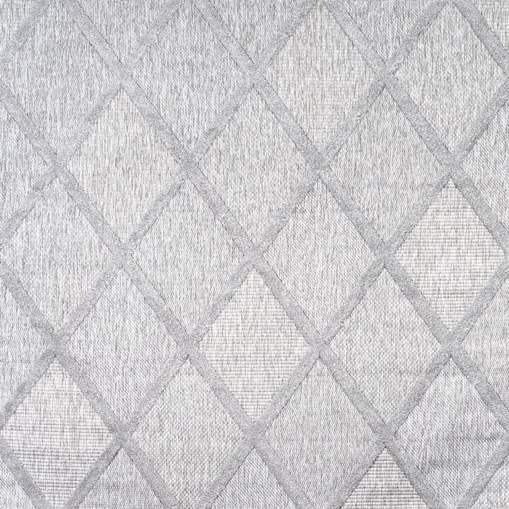 Salines Diamond Trellis Square Indoor/Outdoor Area Rug