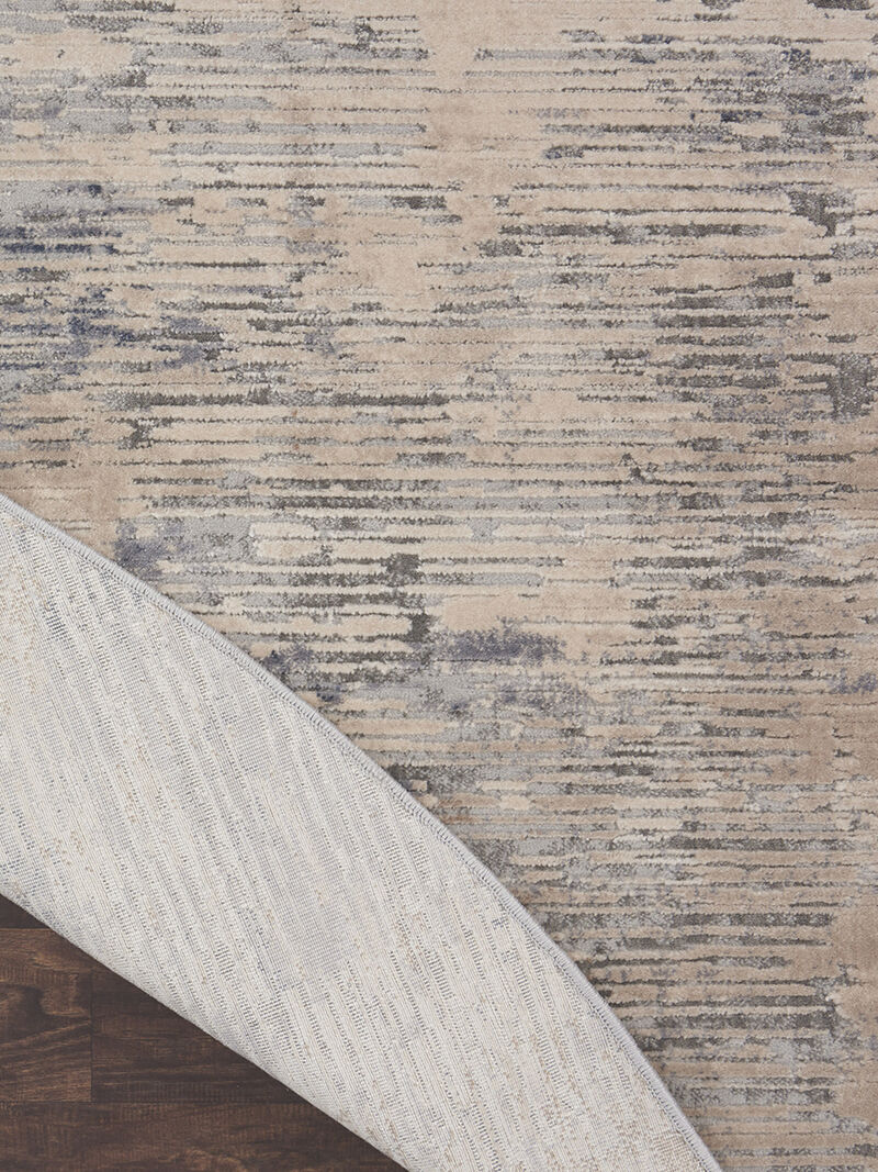 Rustic Textures RUS05 Beige/Gray 7'10" x 10'6" Rug image number 1
