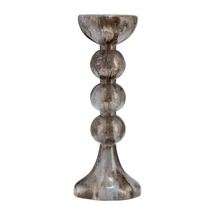 Bubbly Glass Candle Holder