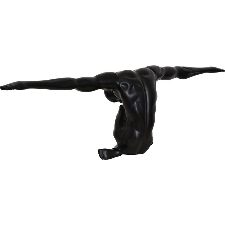 Renwil MORTAL Matte Black STATUE