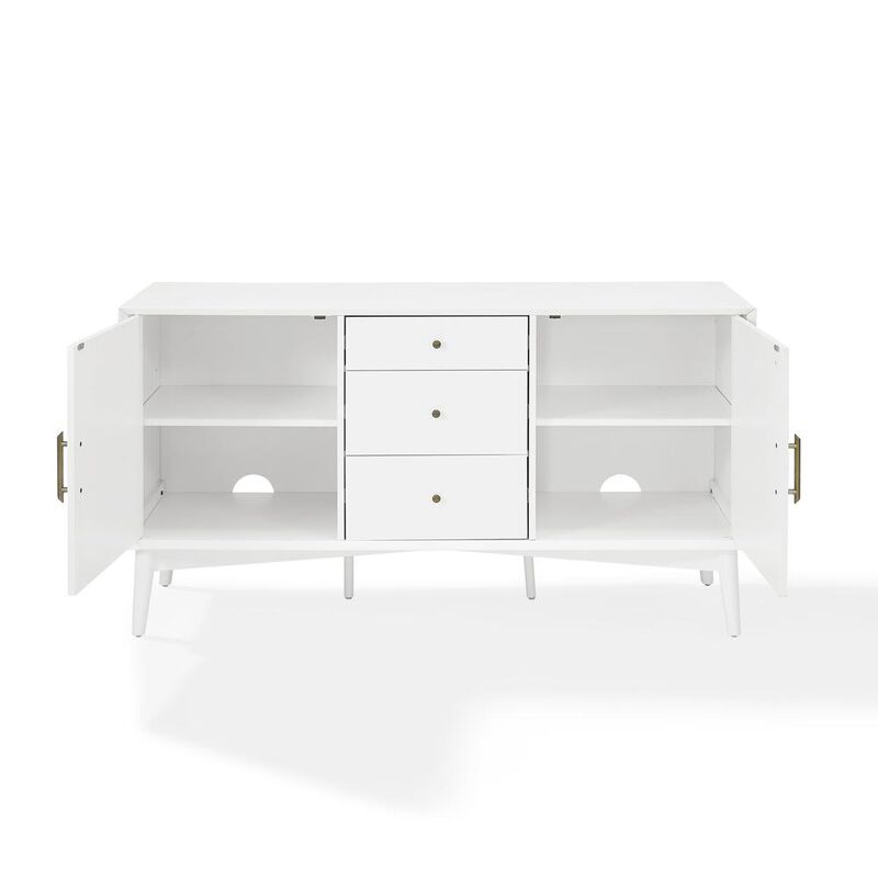 Crosley Furniture Landon Sideboard White
