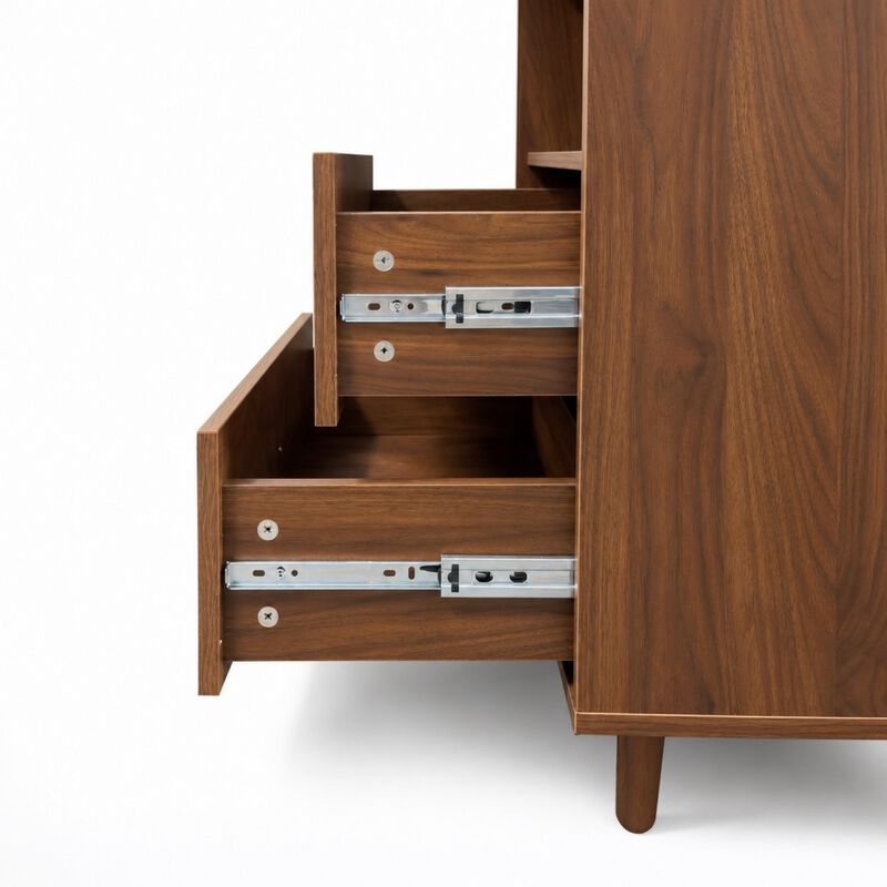 Fumbag Modern Hutch‑Style Kitchen Buffet Cabinet image number 6