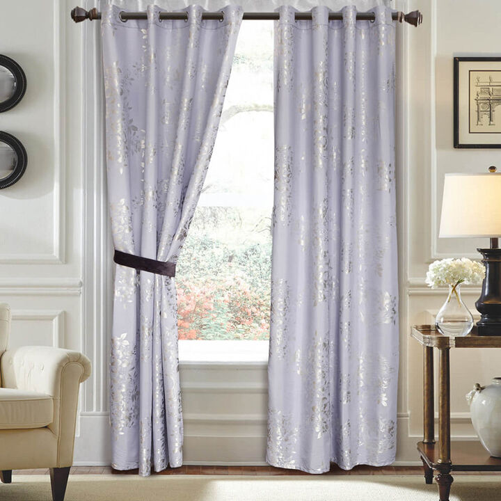 Dolce Mela Window Semi-Blackout Curtain / Drape Panel