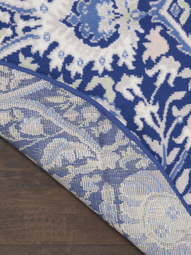 Whimsicle WHS10 Navy/Multicolor 8'4" x 11'6" Rug image number 1