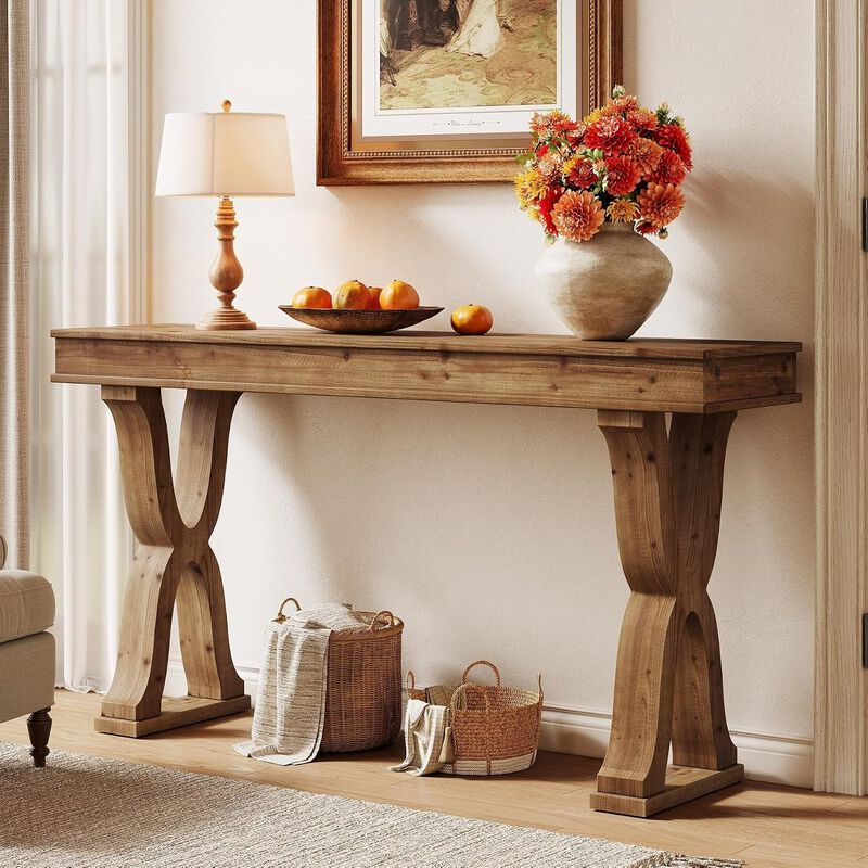 Tribesigns Farmhouse Console Table image number 2