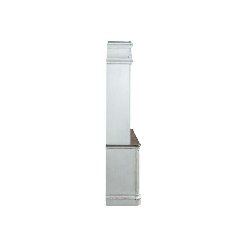 Liberty Furniture Magnolia Manor Entertainment Center in Antique White image number 2