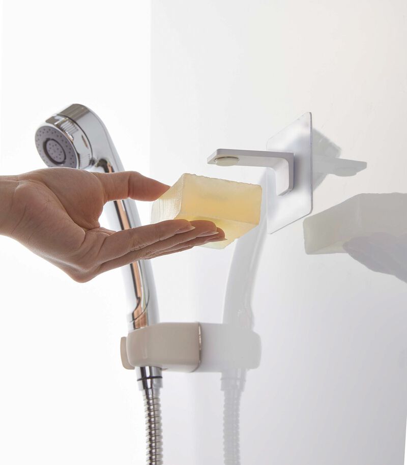Traceless Adhesive Magnetic Soap Holder image number 2