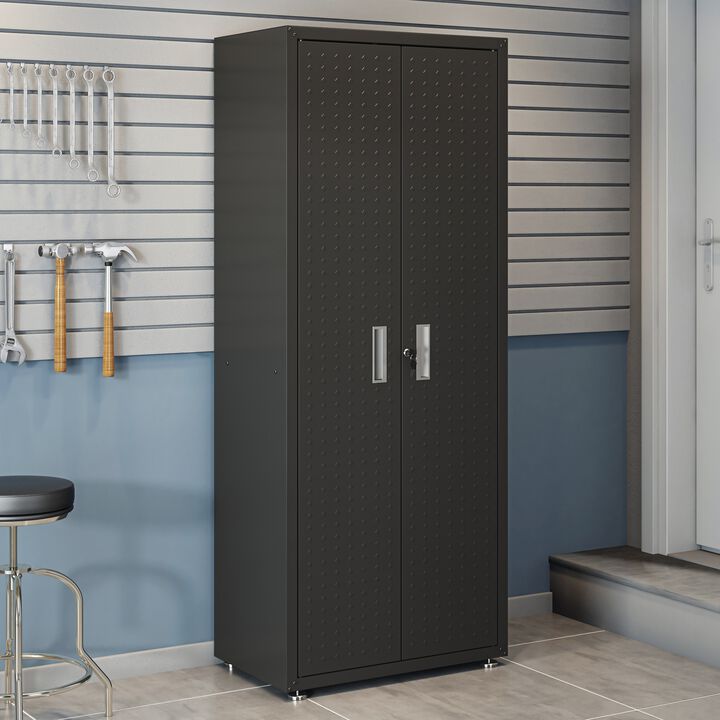 Fortress Dark Gray Garage Cabinet