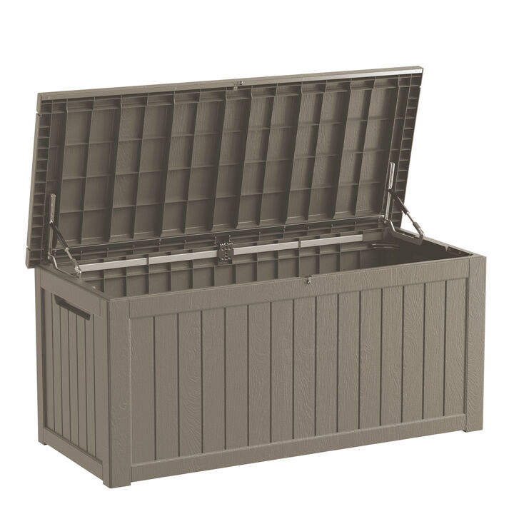 Mondawe 230 Gallon Large Resin Outdoor Storage Box