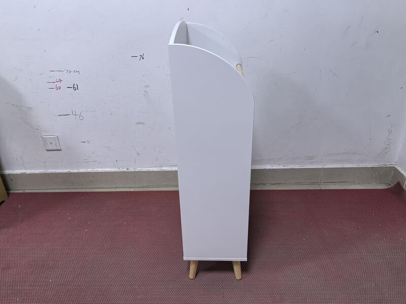 Kids 3-Tier Bookshelf and Toy Storage Cabinet for Bedroom or Playroom