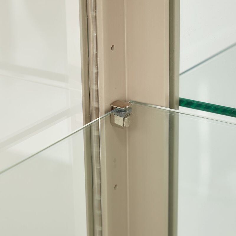 Michael Amini Malibu Crest Display Cabinet - Chardonnay