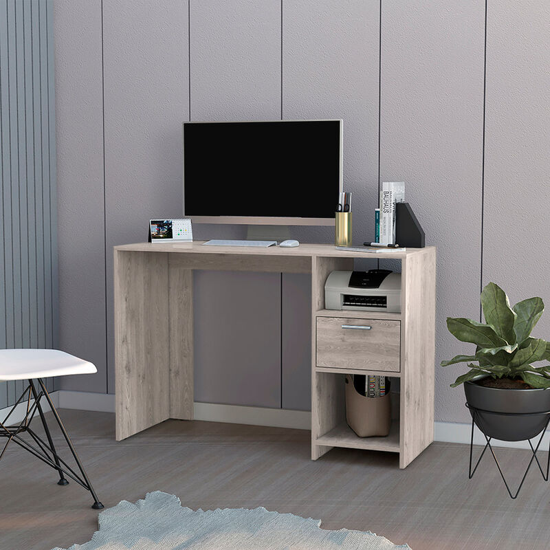 Computer Desk Odessa, Office, Light Gray image number 1