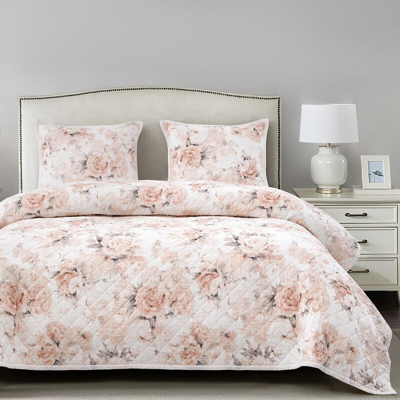 Colette King Reversible Quilt Set image number 1