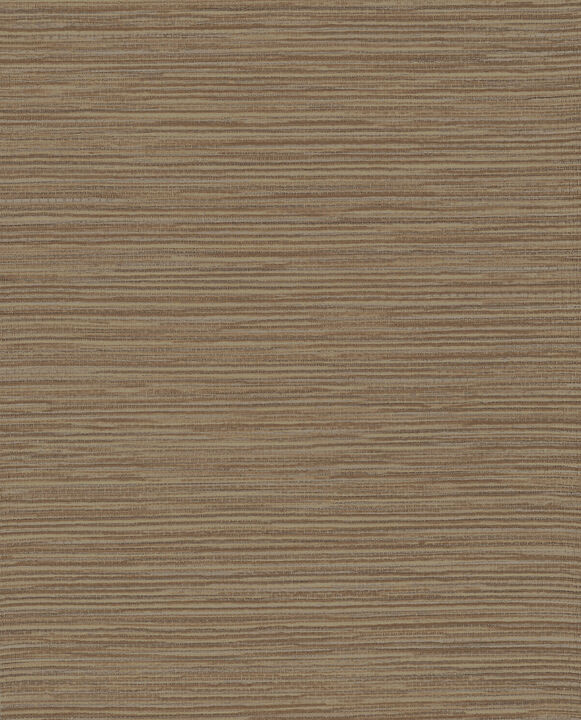 Leicester Chestnut Metallic Stripe Wallpaper