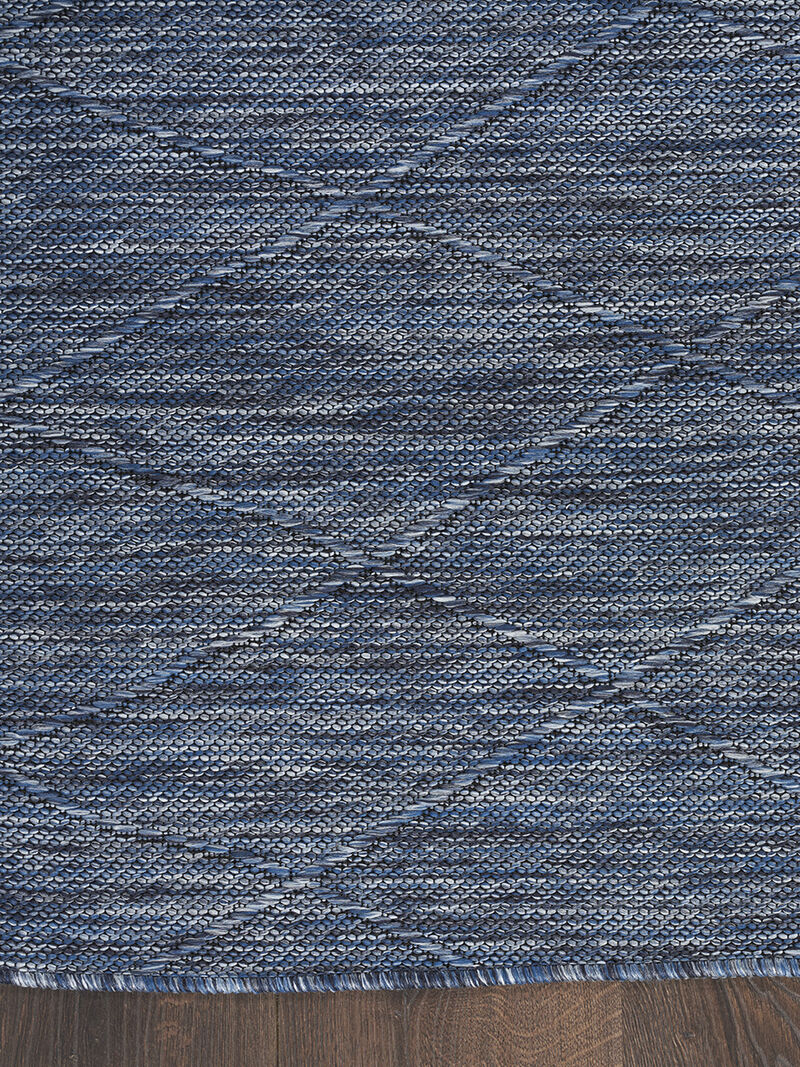 Washable Solutions WSL01 Navy/Blue 10' x 14' Rug
