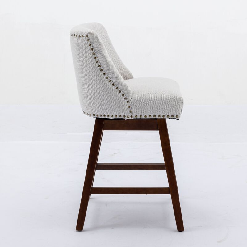 Streamdale Ergonomic Swivel Chair with Curved Back for Enhanced Comfort image number 3