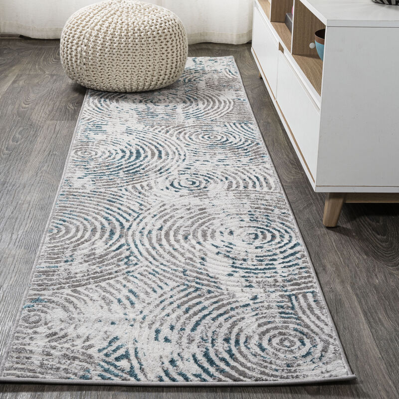Timeworn Modern Abstract Area Rug