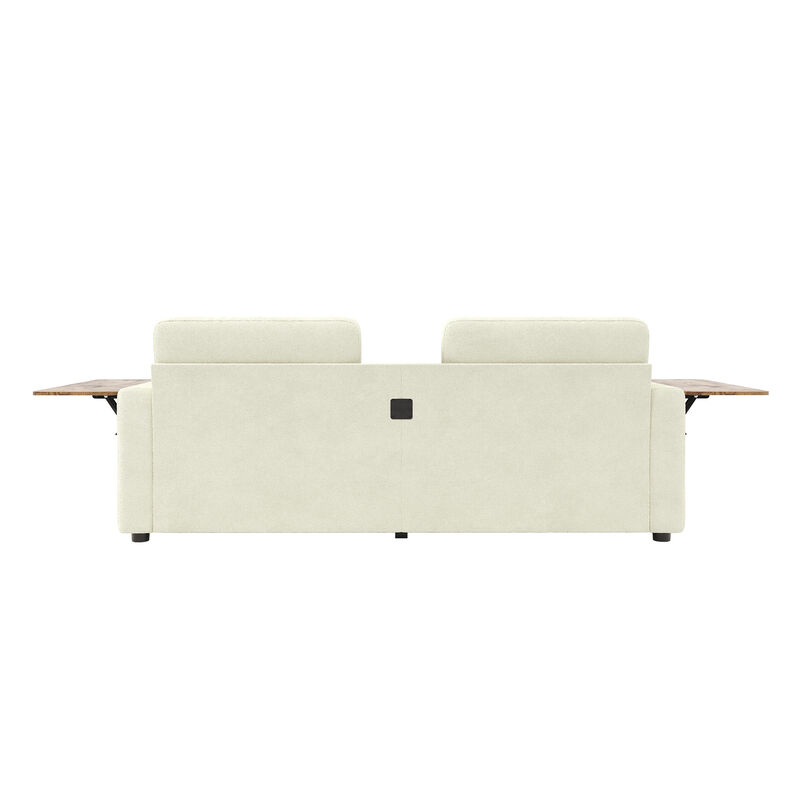 Pismeg  Pull-Out Storage Drawers Loveseat image number 8