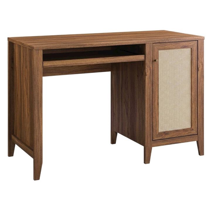 Modern 47-Inch Office Desk With Sturdy Frame And Workspace Efficiency