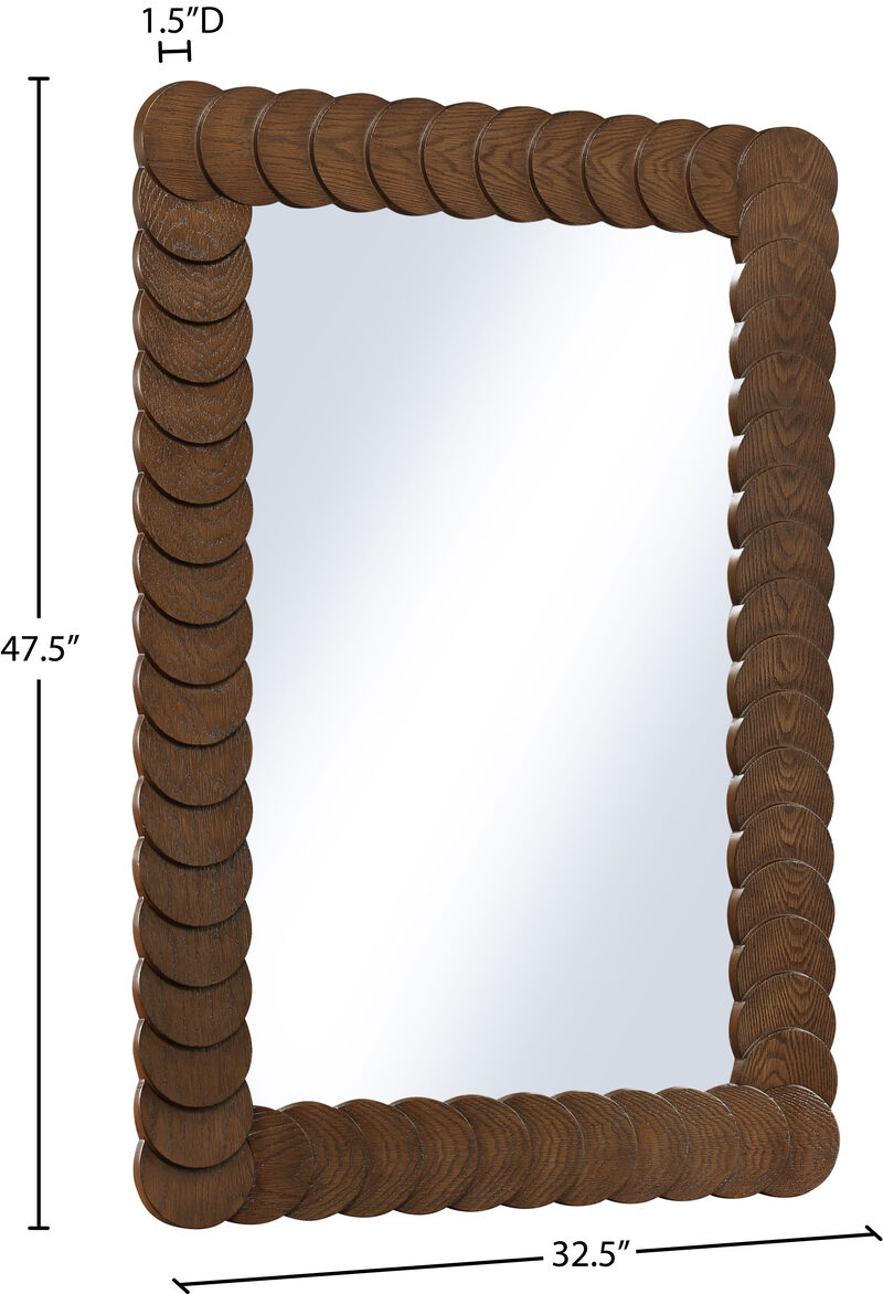 Meridian Furniture Revolve Black Mirror image number 5