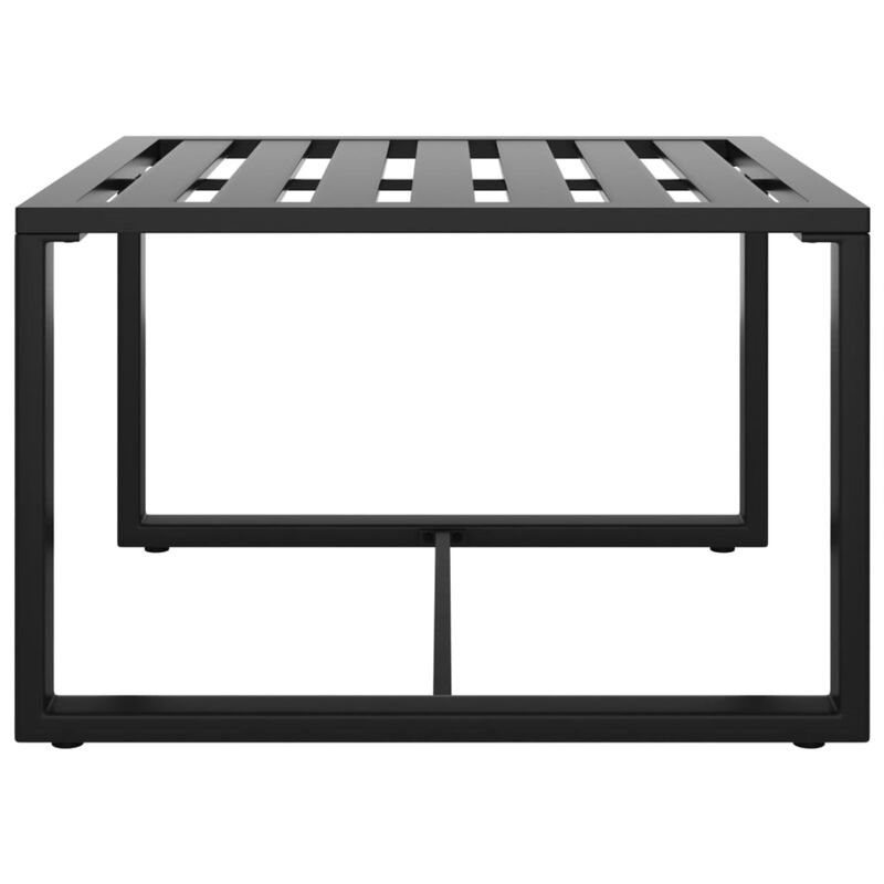 vidaXL Coffee Table Aluminum Anthracite