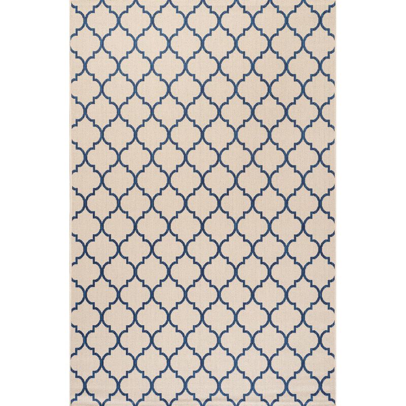 Arabesque Ogee Trellis Indoor/Outdoor Area Rug