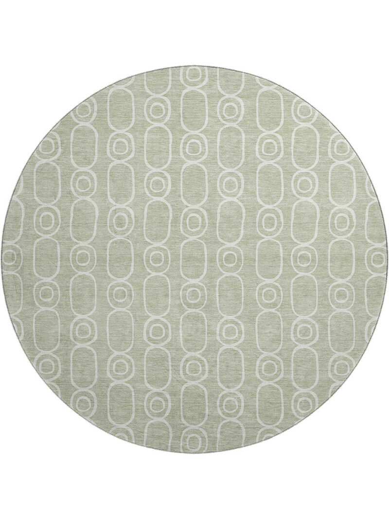 The Reserve TR6 Celery 8' Round Rug
