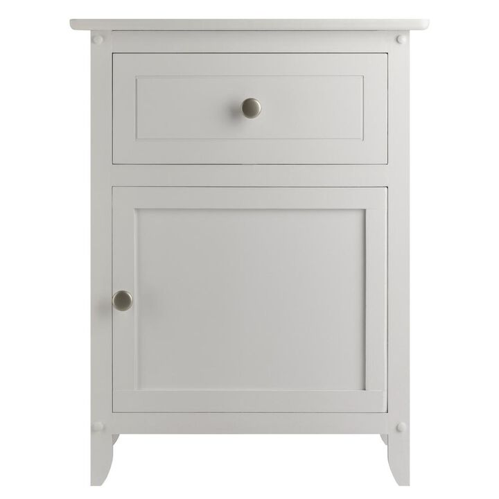 Eugene Accent Table White