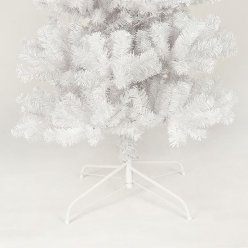 Slim Artificial Christmas Tree with Foldable Stand Space-Saving Holiday Décor for Easy Setup