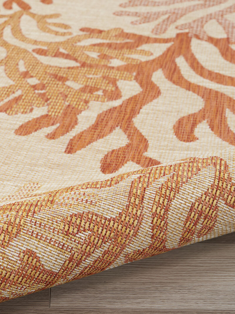 Garden Oasis GOA05 Coral 6' x 9' Rug