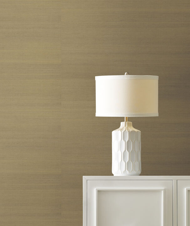 Maguey Sisal Khaki Wallpaper