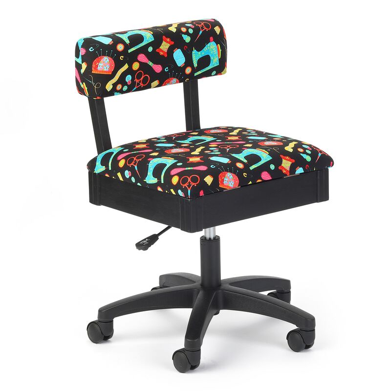 Hydraulic Sewing Chairs: Black Notions Print image number 0