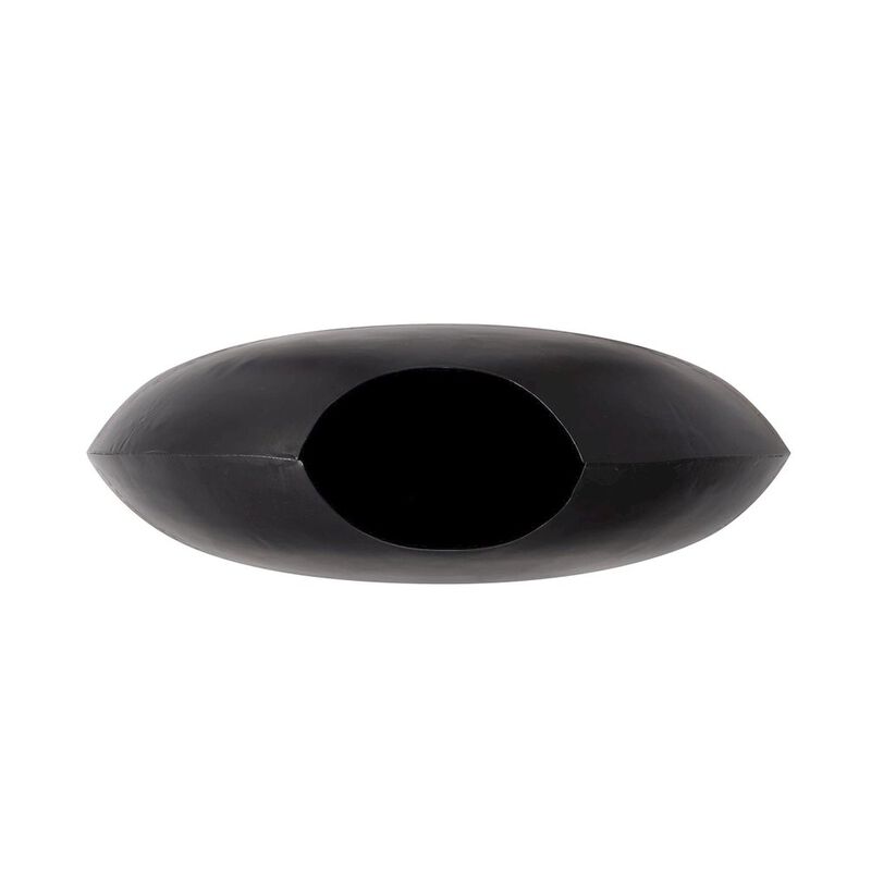 Howard Elliott Golden Thread Large Disc Vase image number 2