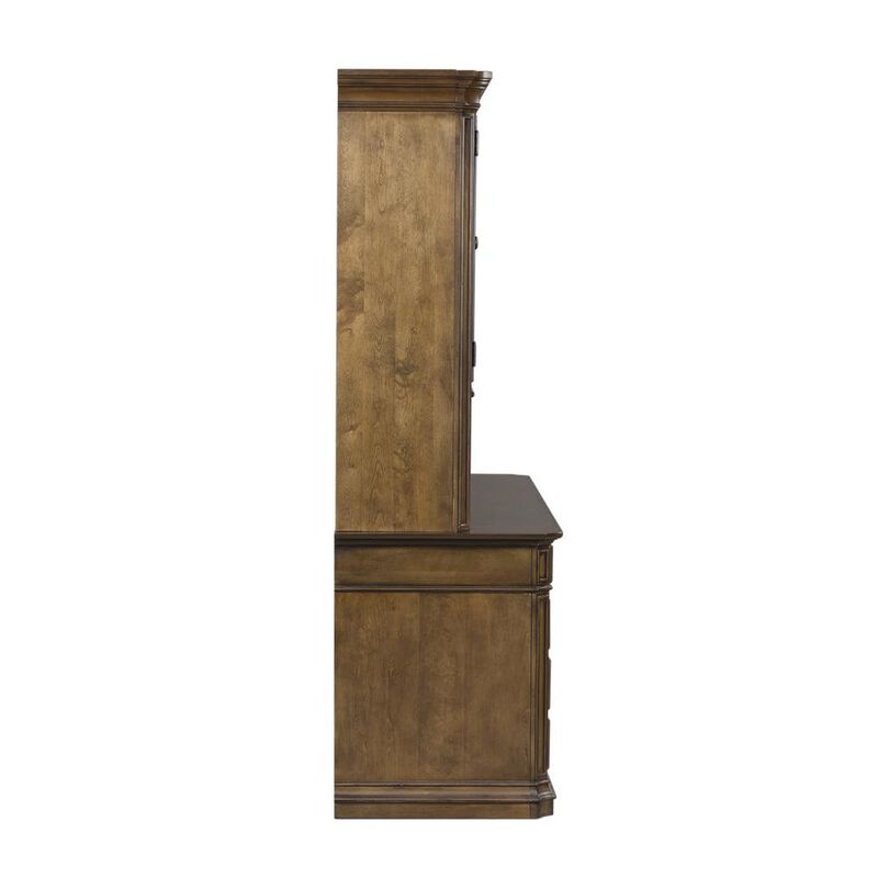 Liberty Furniture Amelia 5 Piece Jr Executive set in Antique Toffee image number 2