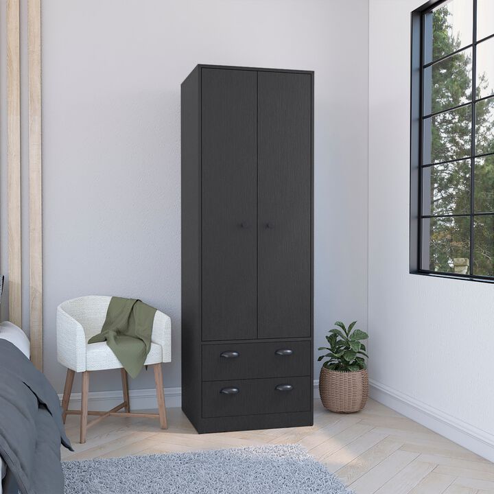 Bonaire Armoire with 2-Drawers and 2-Doors