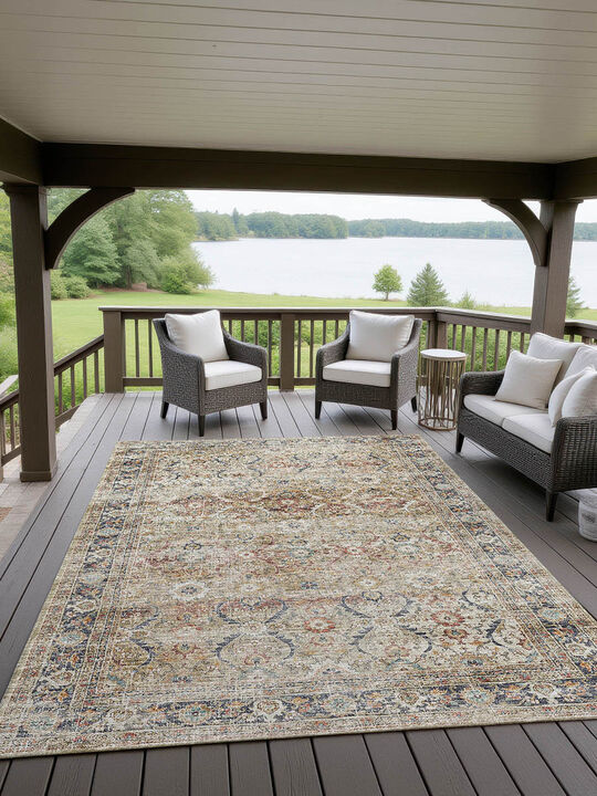 Jericho JC1 Taupe 3' x 5' Rug
