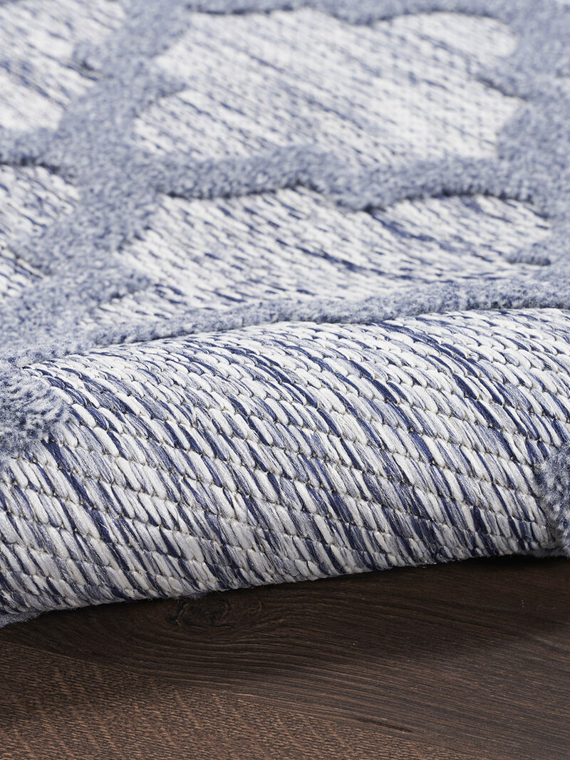 Easy Care NES01 Denim/Blue 8' x 10' Rug