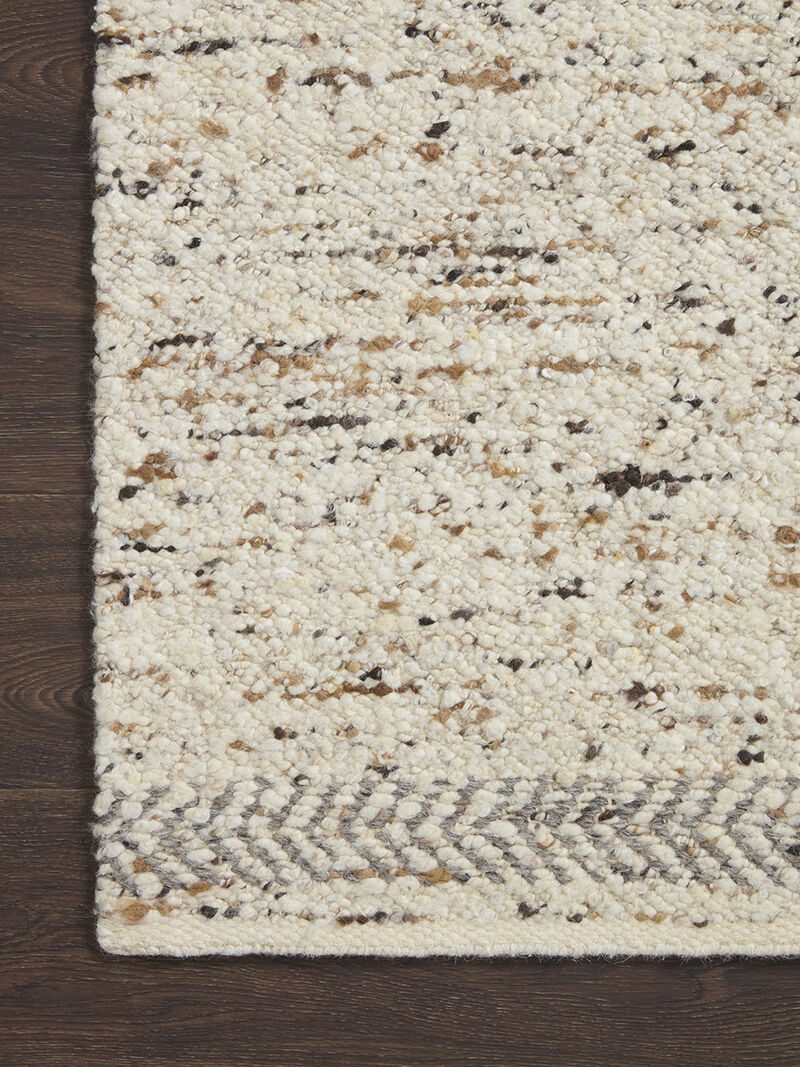 Reyla RLA01 Pebble/Stone 3'6" x 5'6" Rug