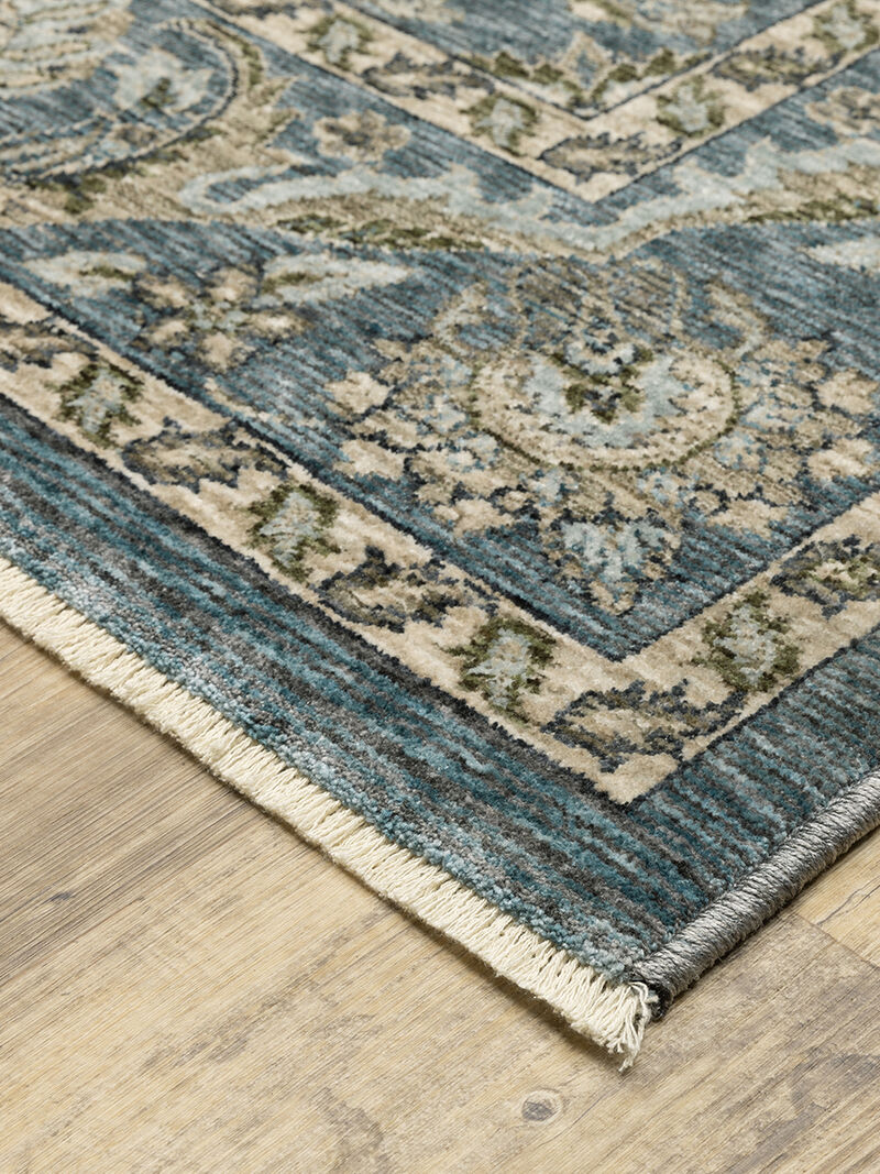 Aberdeen 3'3" x 5' Blue Rug