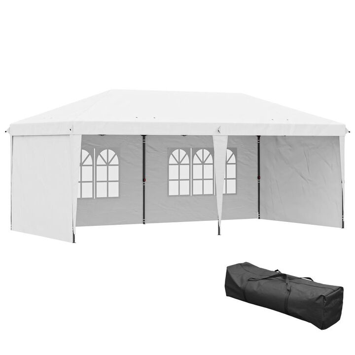 Hivvago 10x20 Instant Canopy Tent with Carry Bag