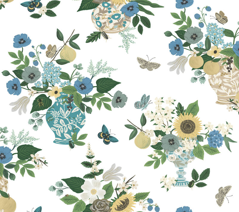 Flower Studies Bright Wallpaper image number 0