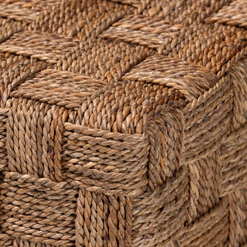 Bali & Pari Karina Bohemian Natural Seagrass End Table