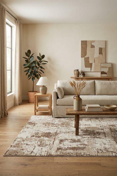 Theory THY-07 2'7" x 13' Runner Rug