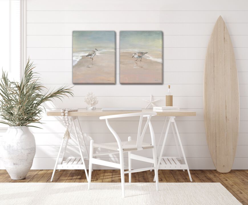 Shorebirds on the Sand (Set of 2)