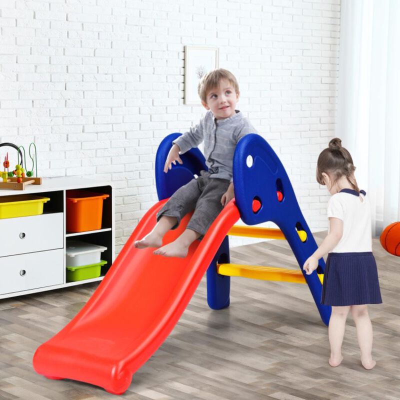 Hivvago 2 Step Children Folding Plastic Slide