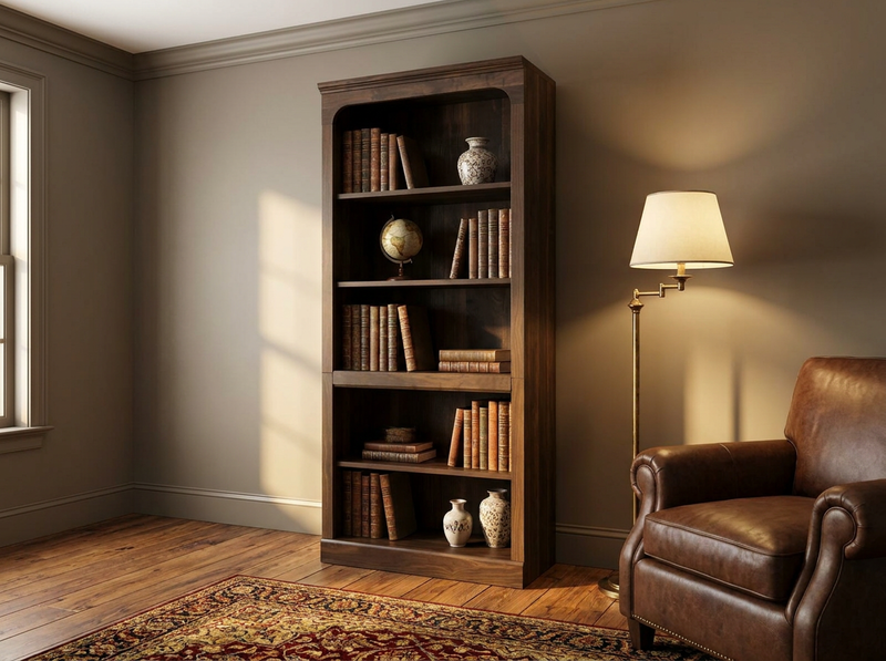 Arch 5-shelf Bookcase image number 1