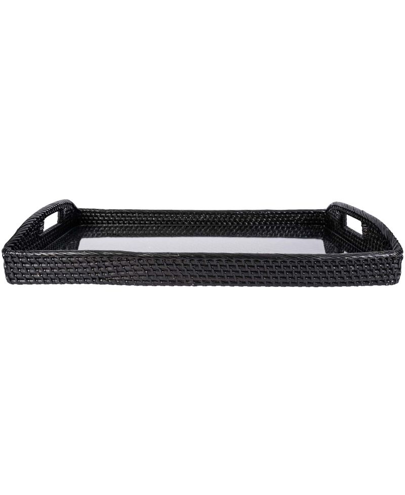 Saboga Home&trade; Rectangular Tray with Glass Insert image number 2