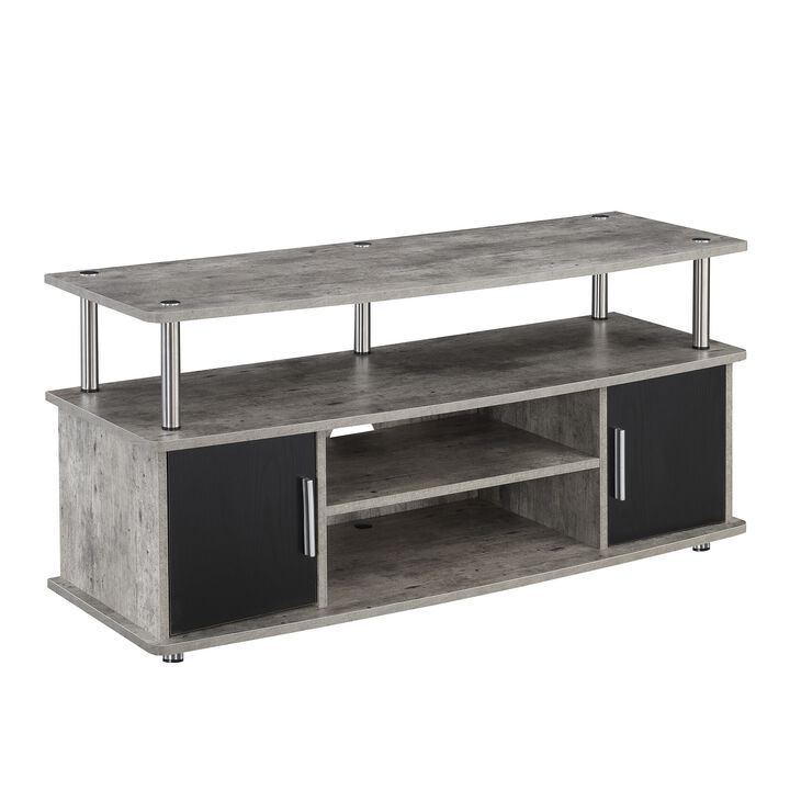 Convenience Concepts Designs2Go Monterey TV Stand with Cabinets and Shelves