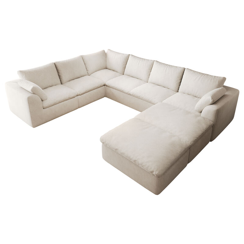 Dridju 108.3" 8‑Seat U‑Shaped Modular Sectional image number 0